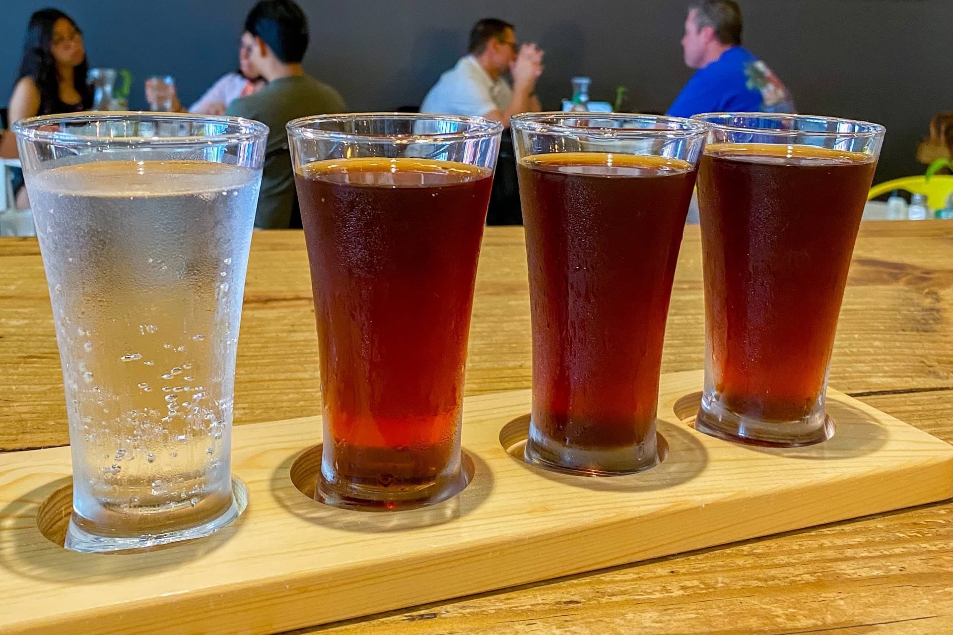Beverages at Threefold Cafe in Coral Gables