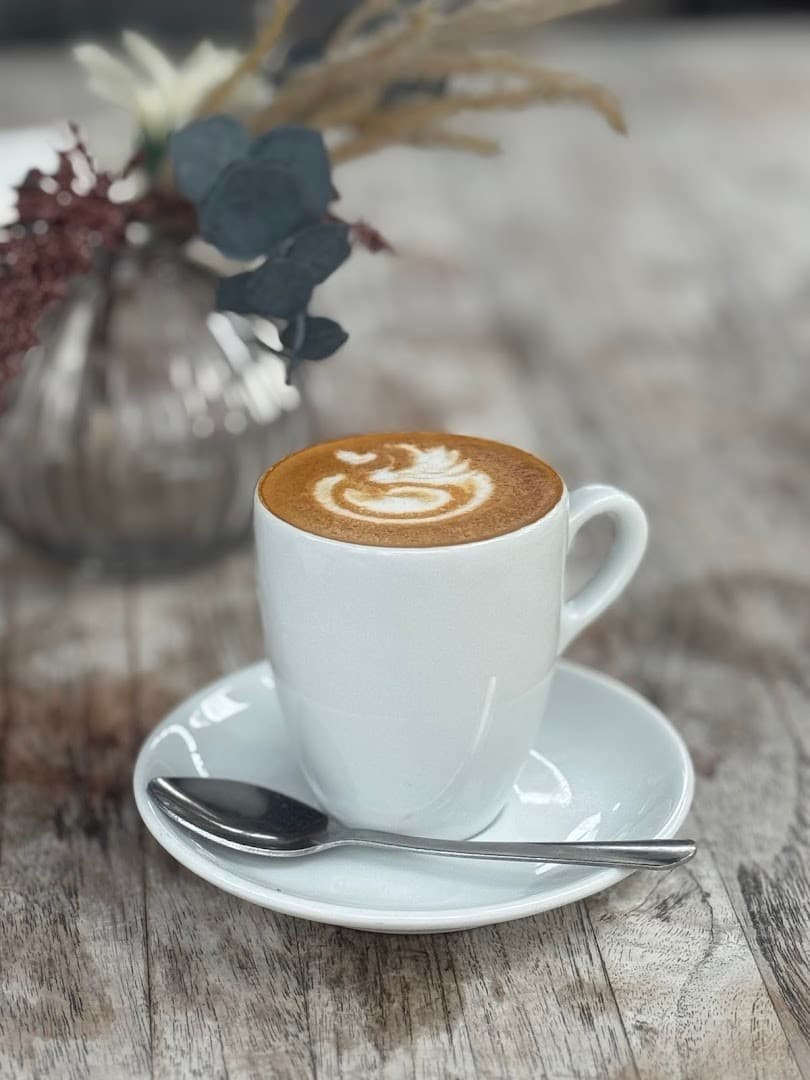 Coffee at Threefold Cafe in Coral Gables