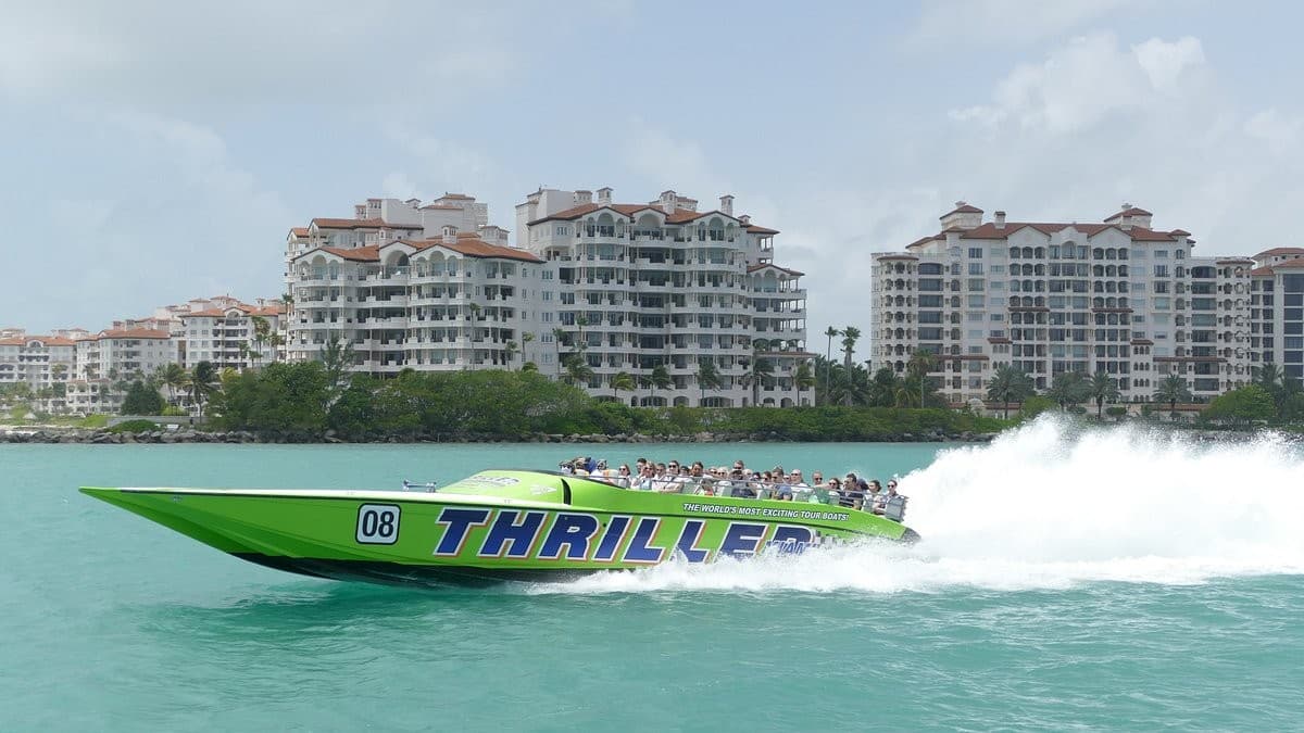 Thriller Miami Speedboat Adventures in Miami