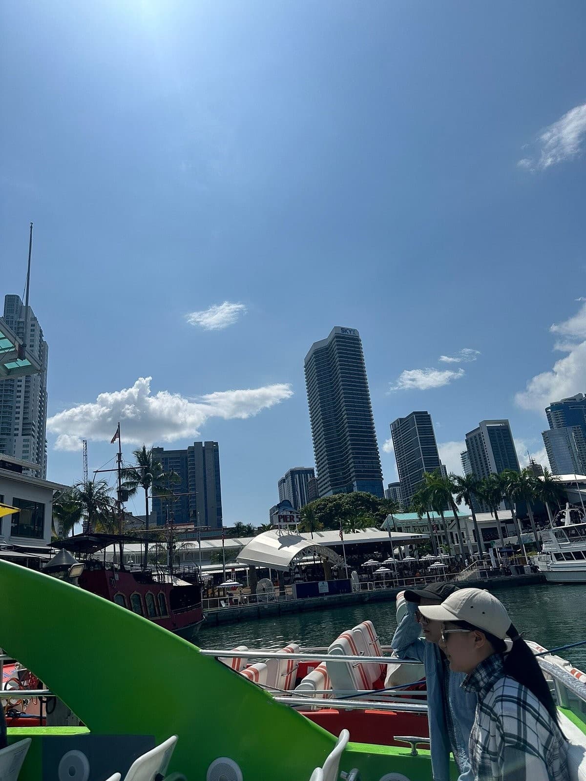 Thriller Miami Speedboat Adventures view of Miami skyline