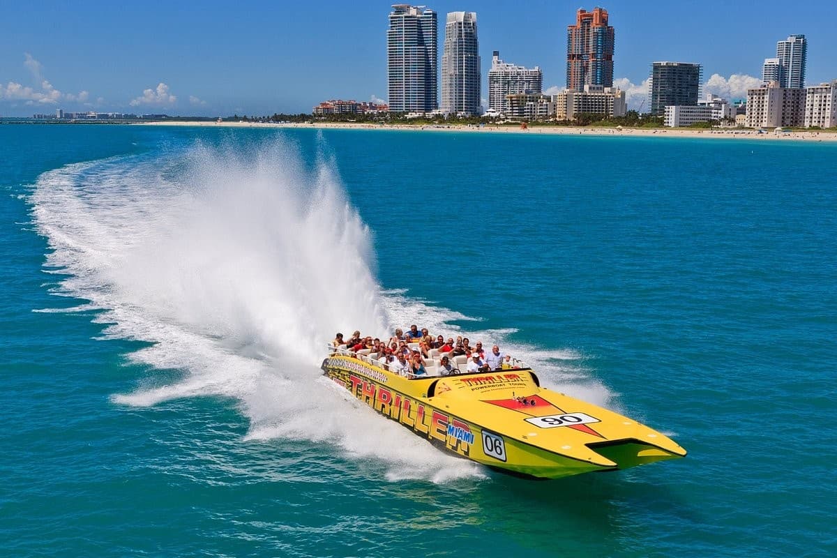 Thriller Miami Speedboat Adventures in Miami