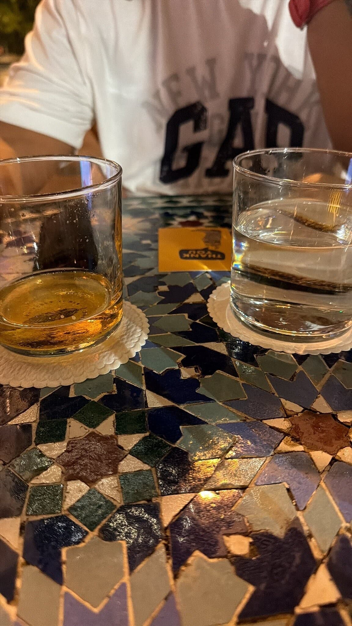 Drinks at Tropezón Miami Beach bar