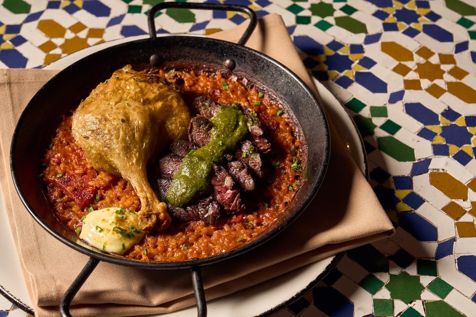 Delicious dish at Tropezón Miami Beach