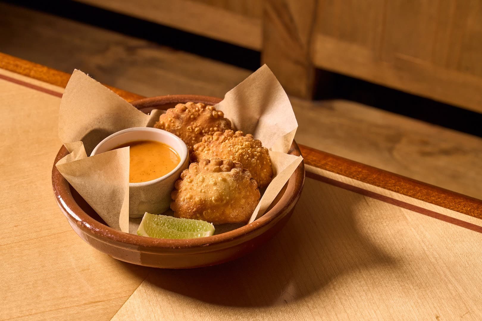 Delicious fried snacks at Tropezón Miami Beach