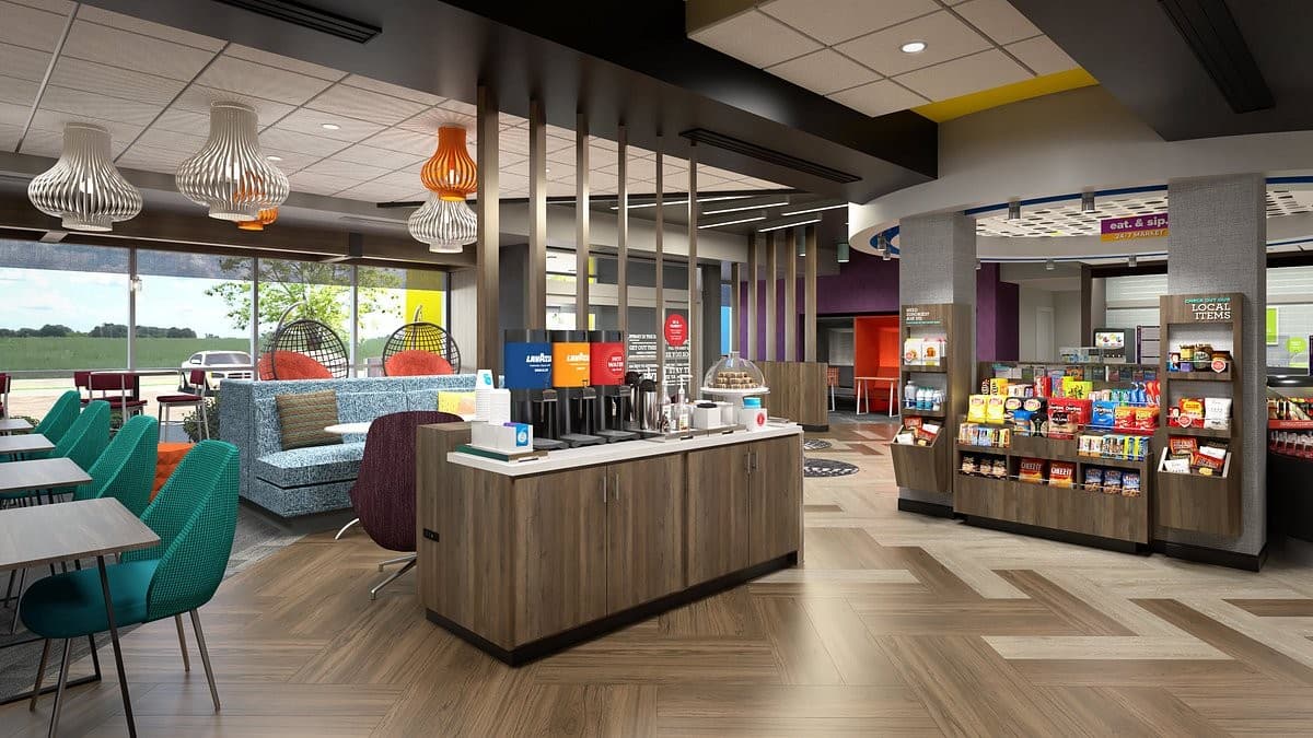 Tru by Hilton Miami West Brickell lobby interior