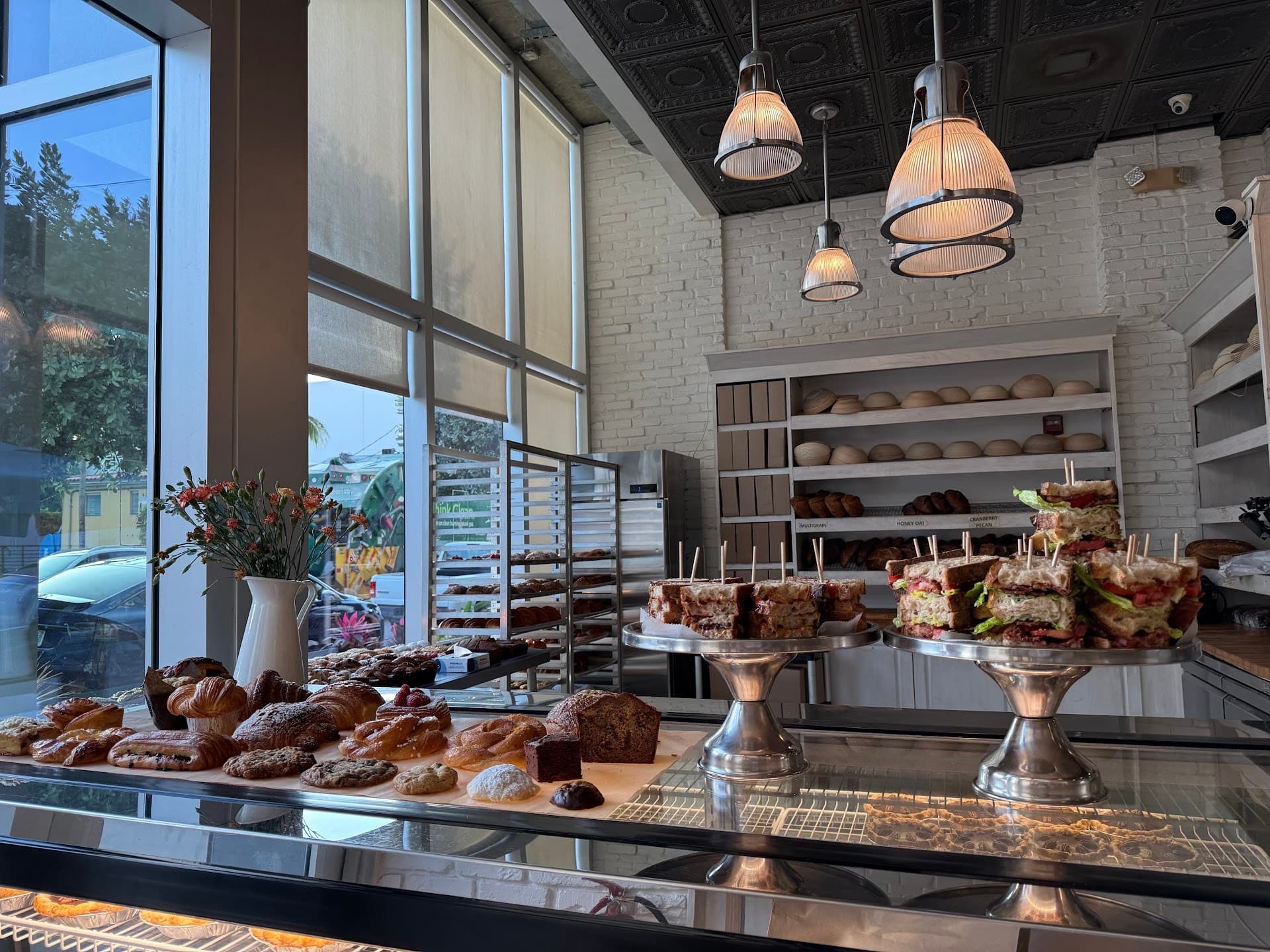 True Loaf Bakery interior featuring delicious pastries in Miami Beach