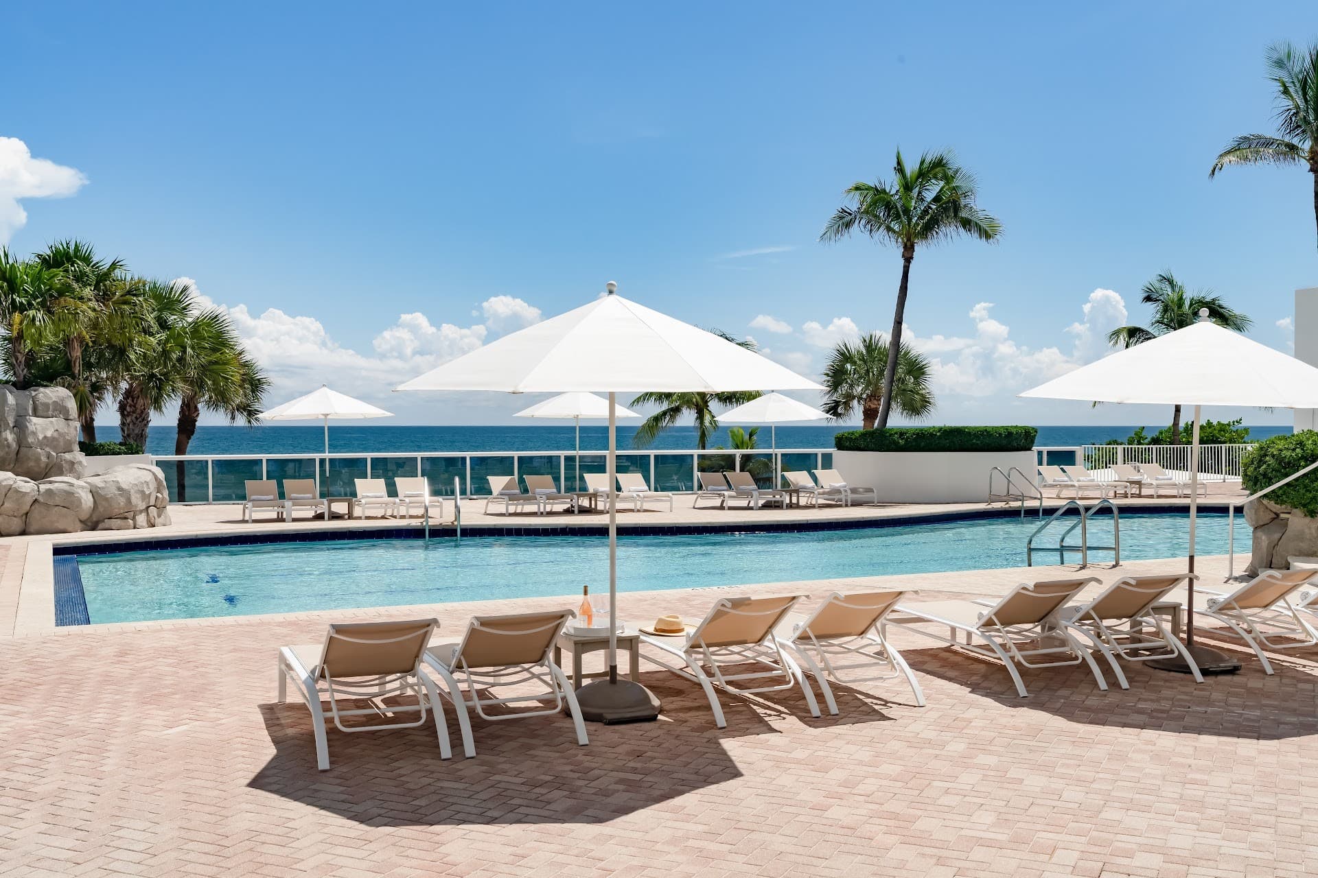 Trump International Beach Resort pool in Sunny Isles Beach