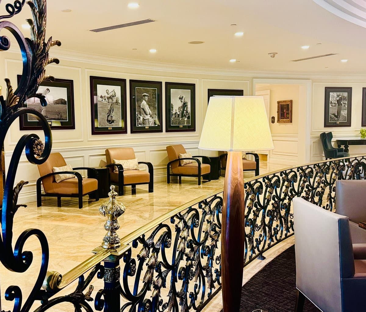 Elegant lobby at Trump National Doral Miami