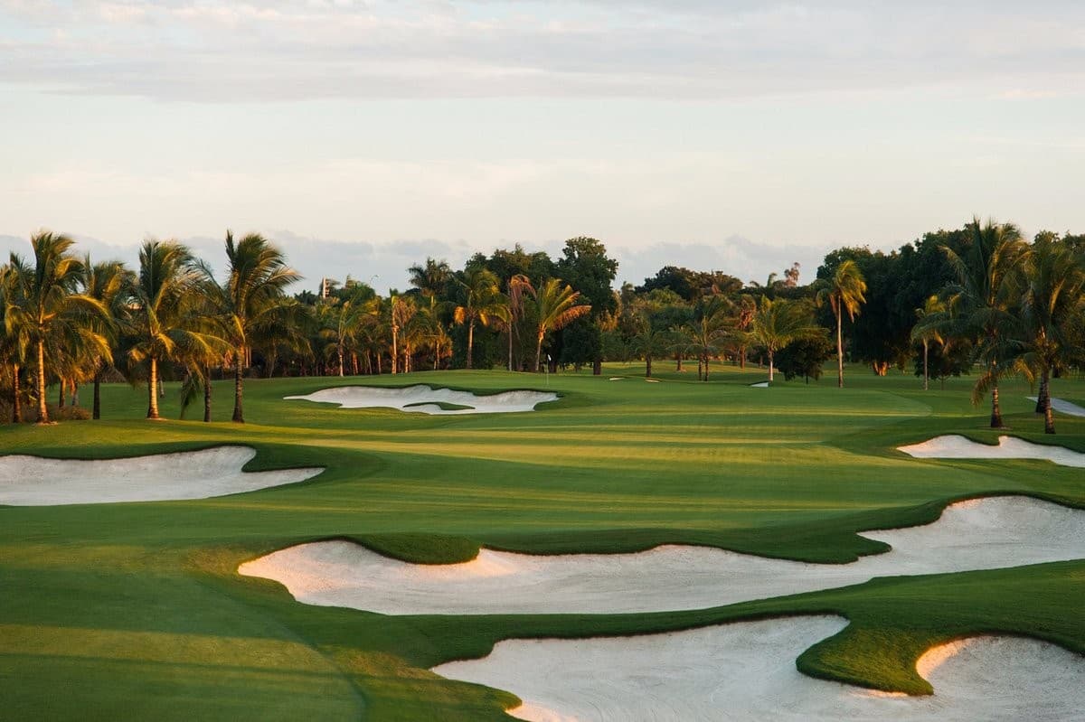 Golf course view at Trump National Doral Miami