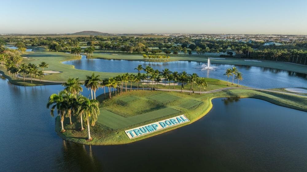Trump National Doral Miami golf course view