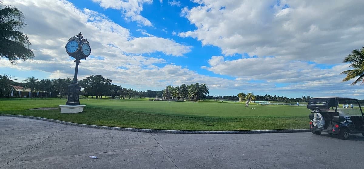 Golf course view at Trump National Doral Miami