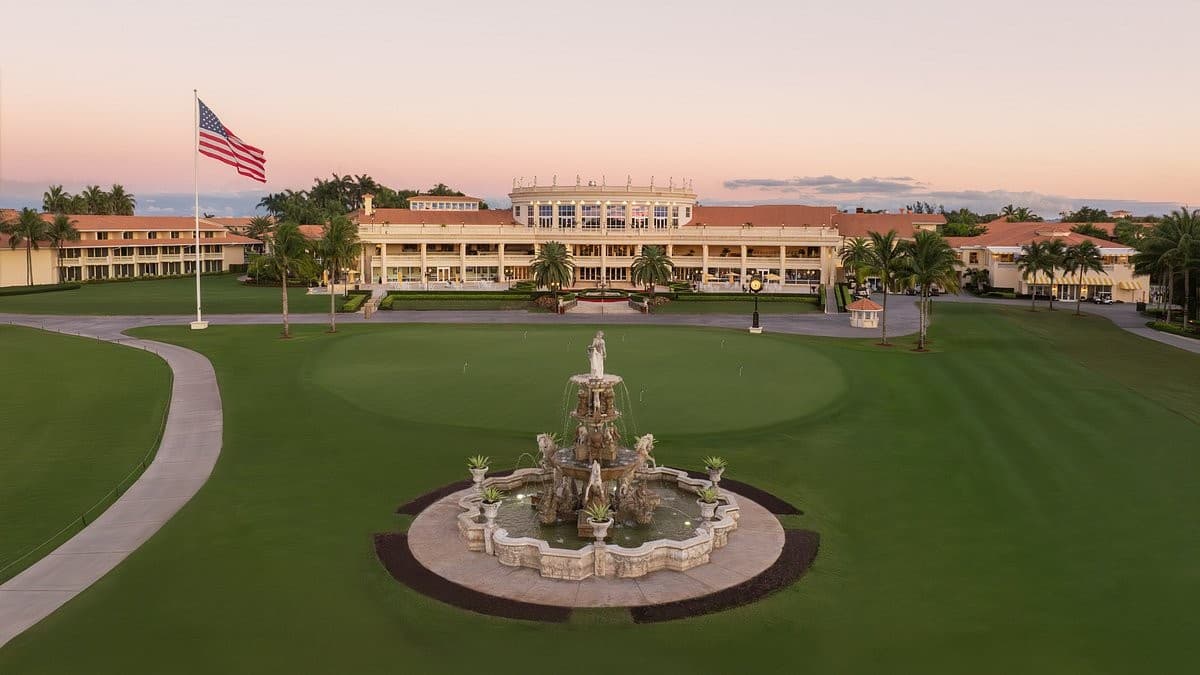 Trump National Doral Miami at sunset