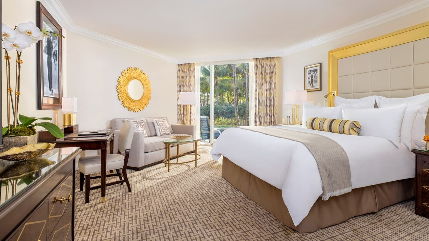Luxurious room at Trump National Doral Miami