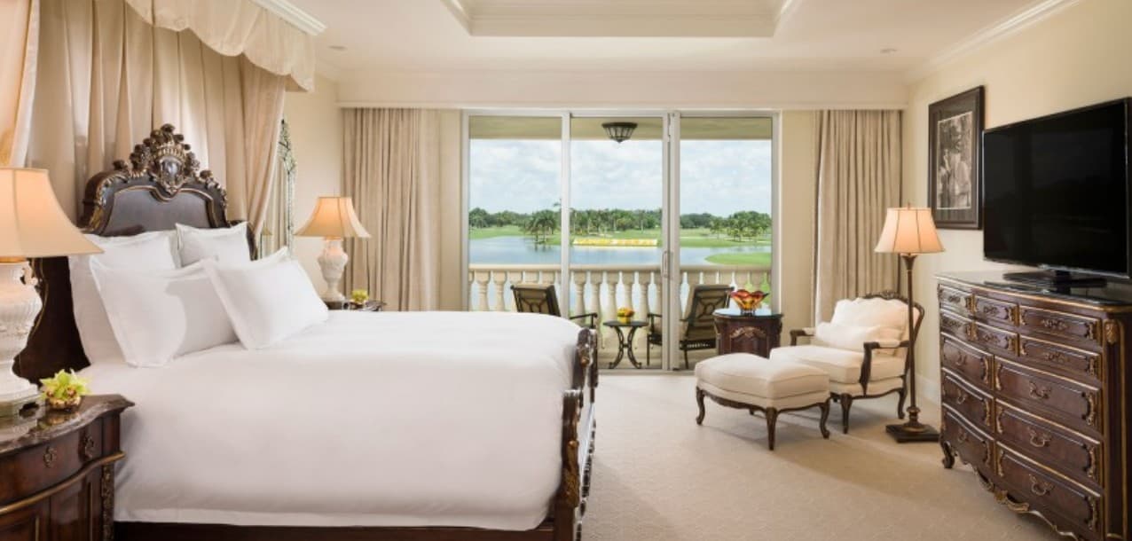 Luxurious suite at Trump National Doral Miami