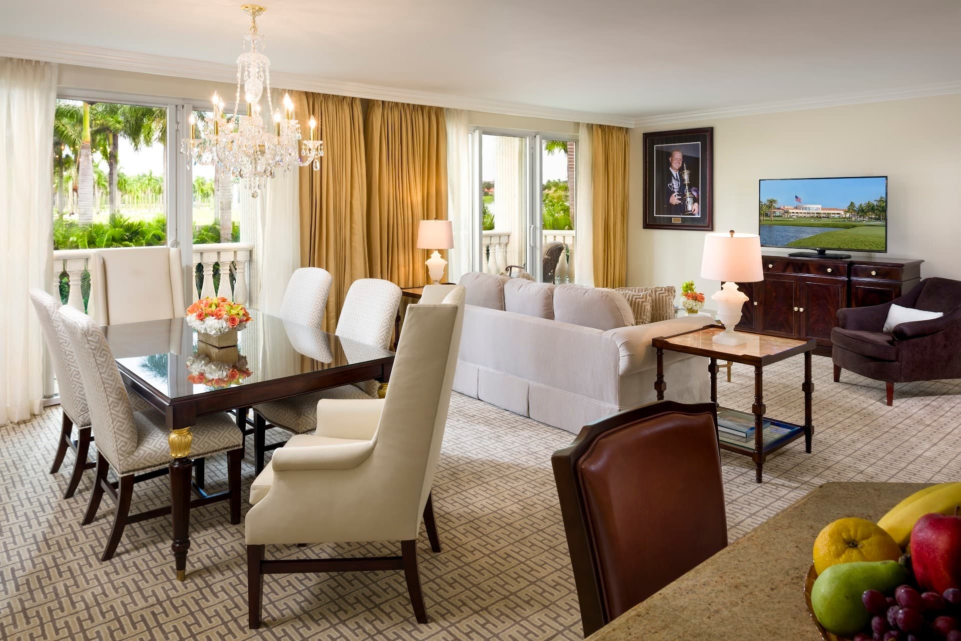 Luxurious suite at Trump National Doral Miami