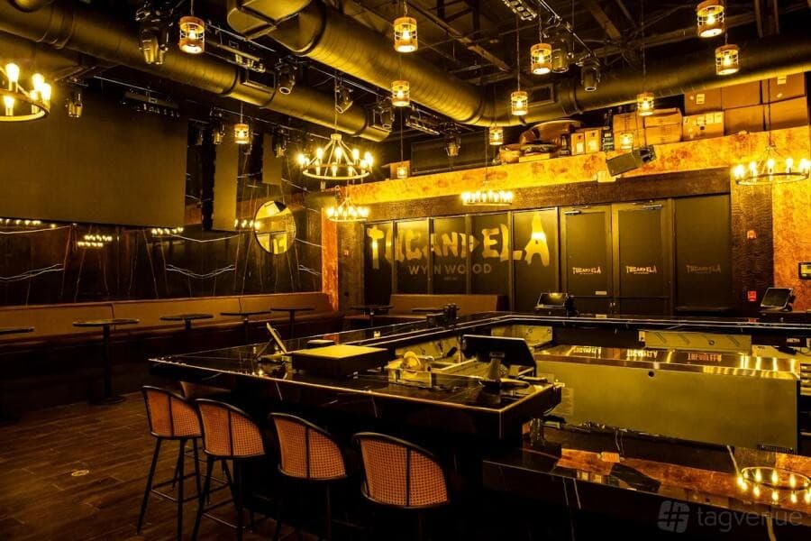 Stylish interior of Tucandela Wynwood in Miami