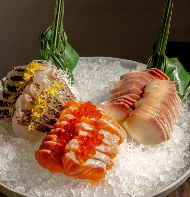Sashimi platter at Uchi Miami