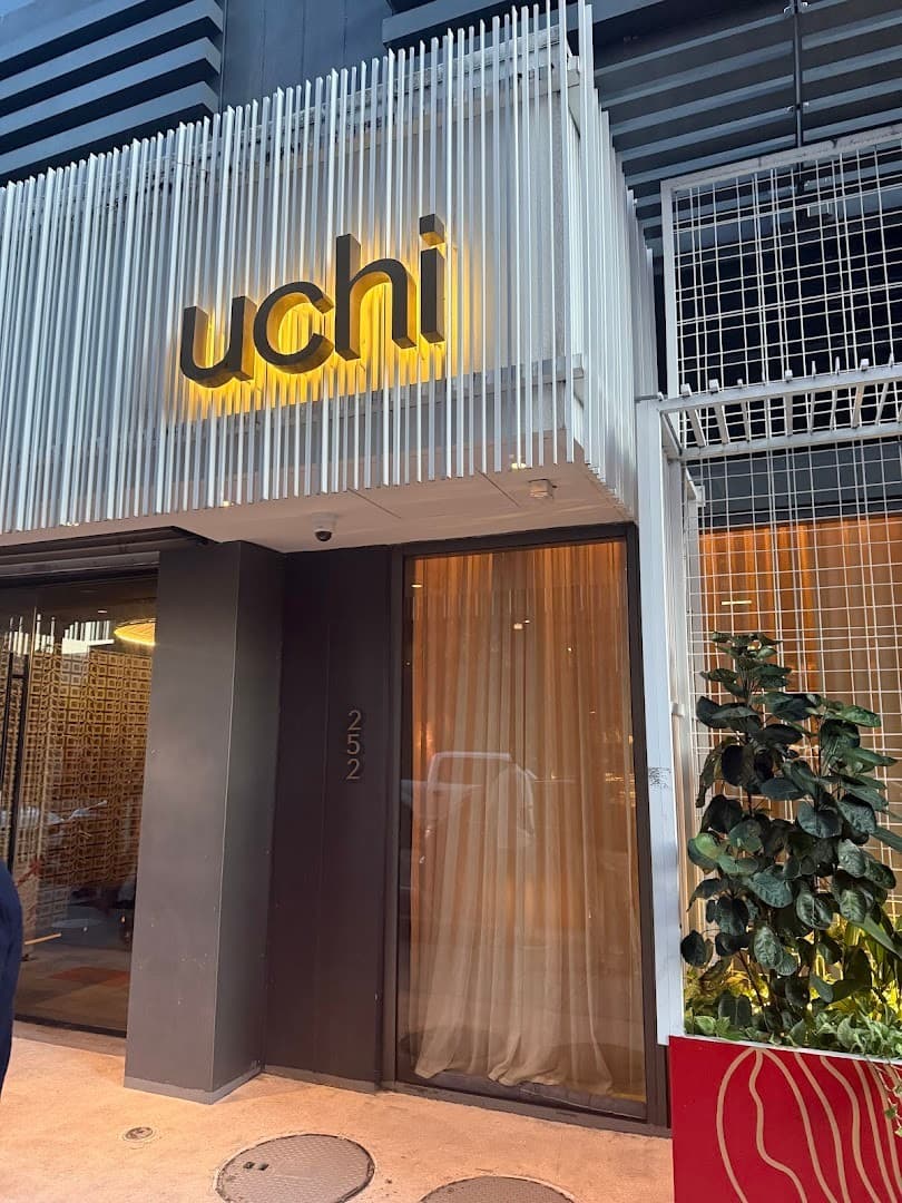 Uchi Miami restaurant entrance signage
