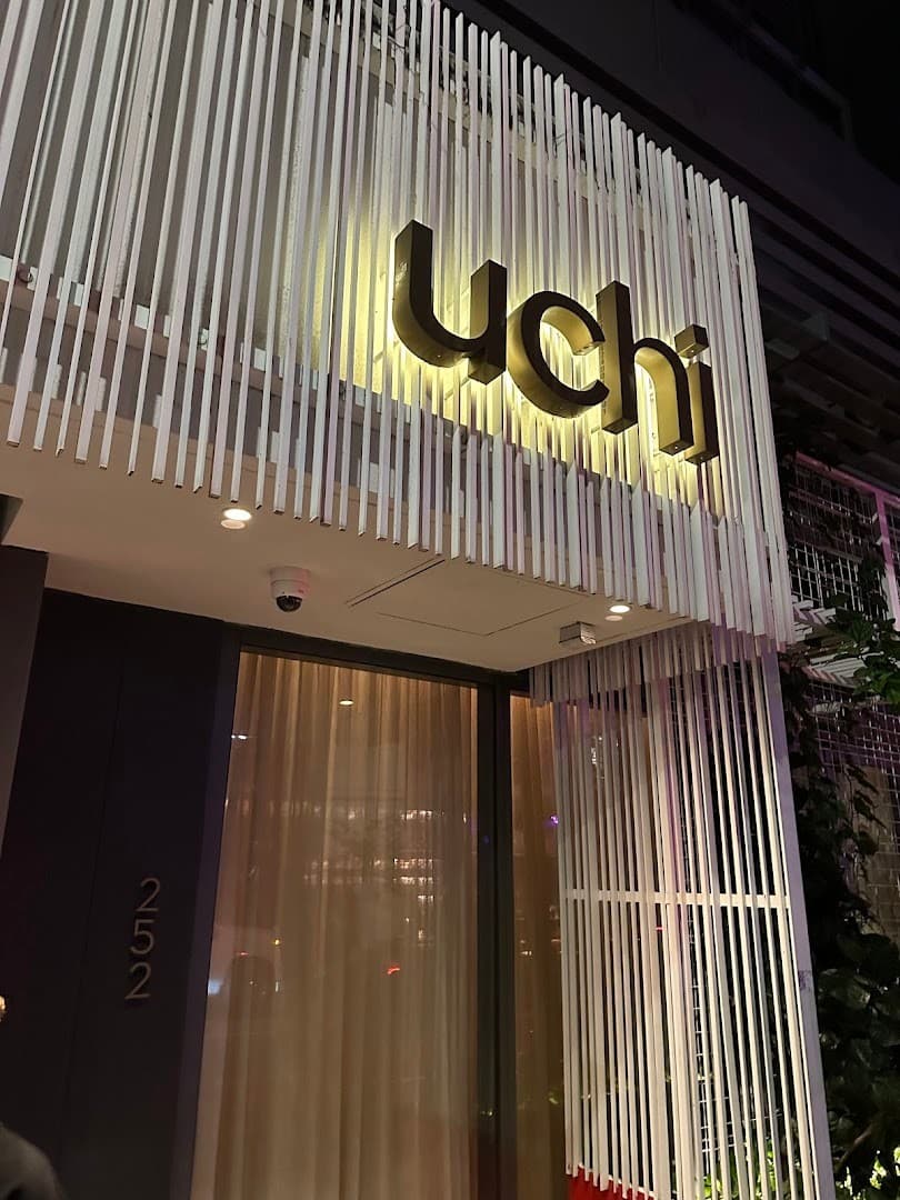 Uchi Miami restaurant exterior signage