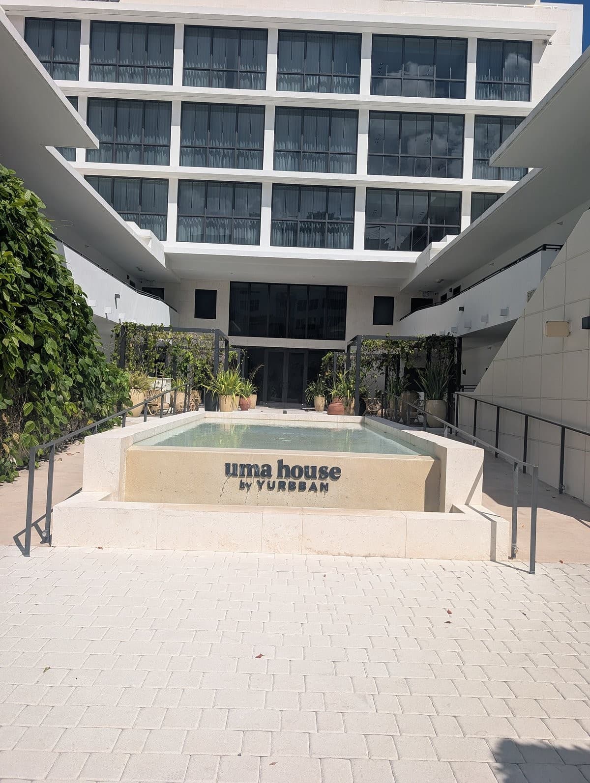 Uma House by Yurbban South Beach entrance in Miami Beach
