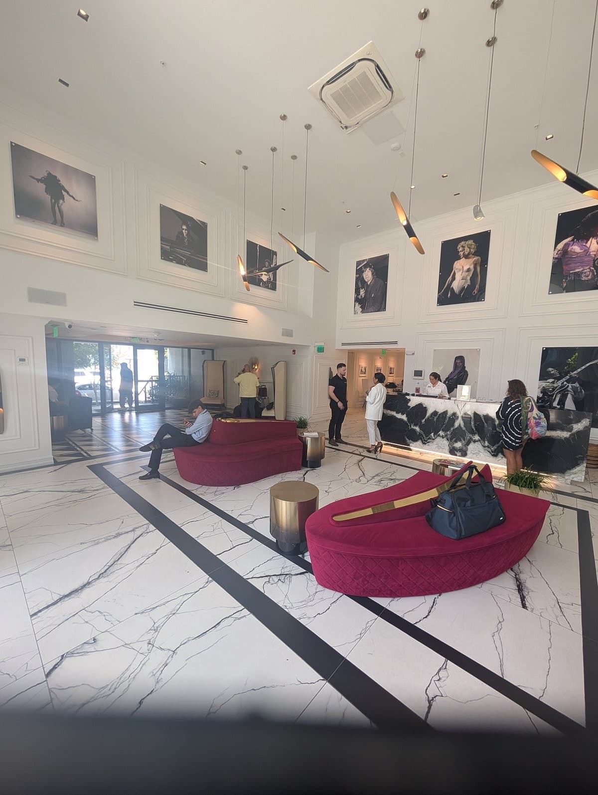 Uma House by Yurbban South Beach lobby in Miami Beach