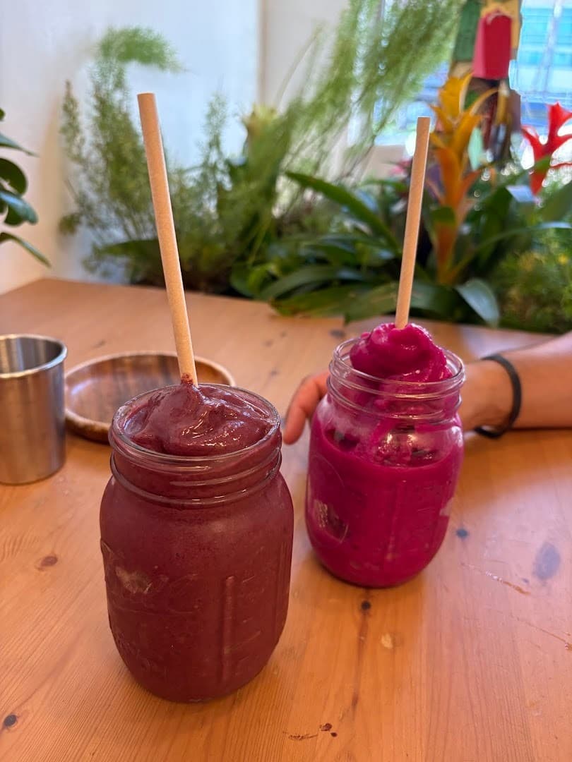 Smoothies at Under the Mango Tree in Miami Beach