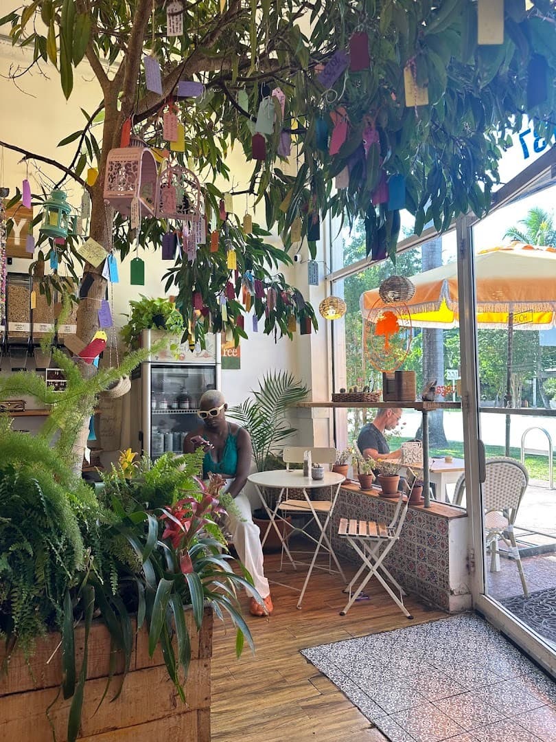 Interior view of Under the Mango Tree in Miami Beach