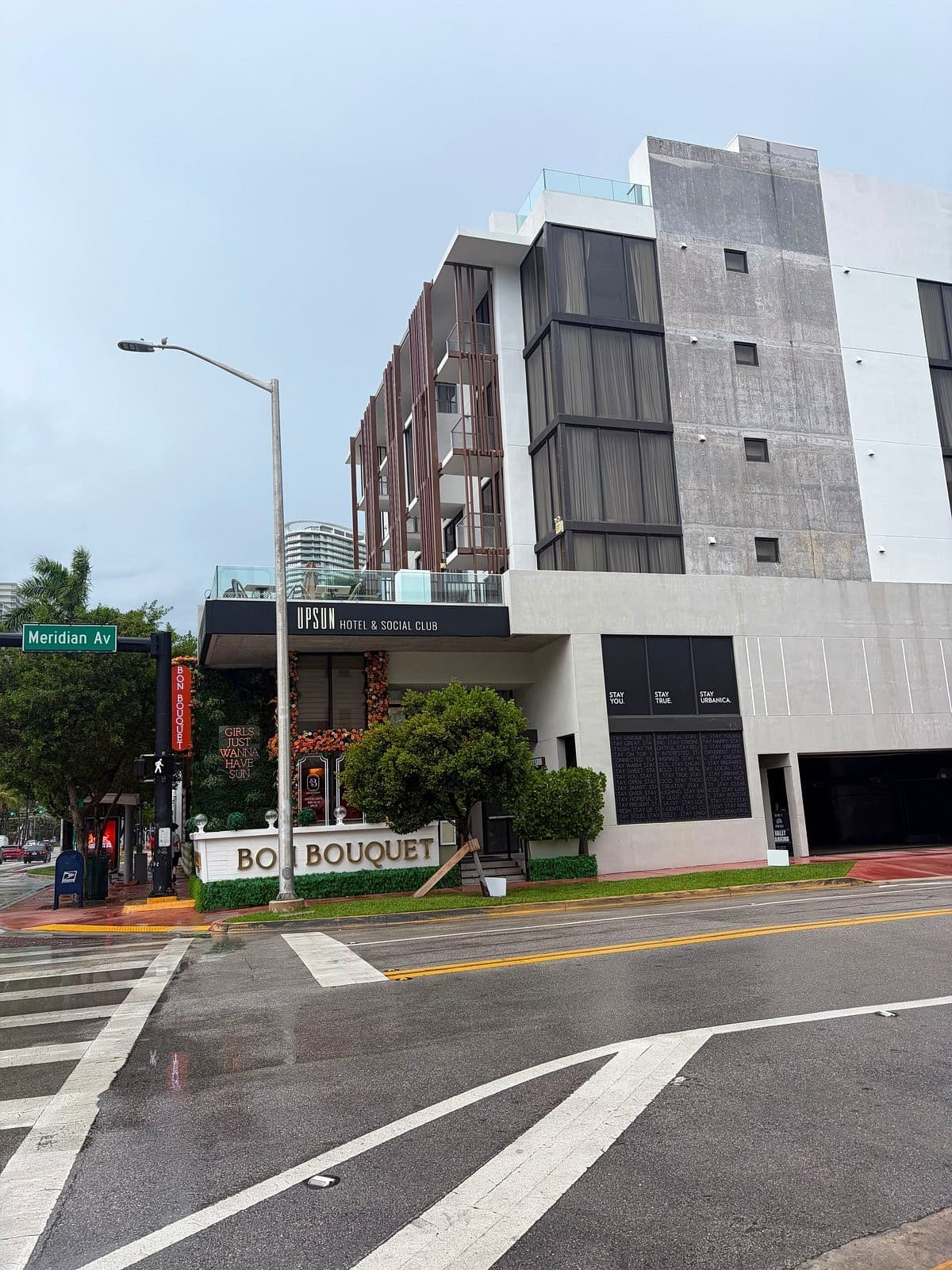 Upsun Hotel exterior view in Miami Beach