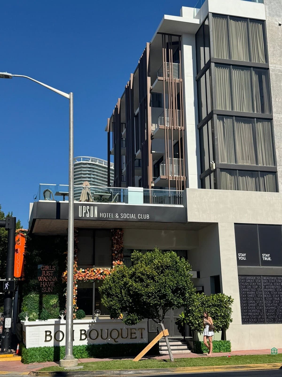 Upsun Hotel exterior view in Miami Beach