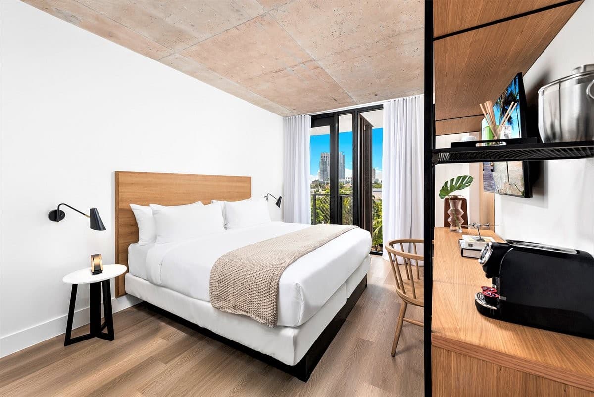 Upsun Hotel room in Miami Beach
