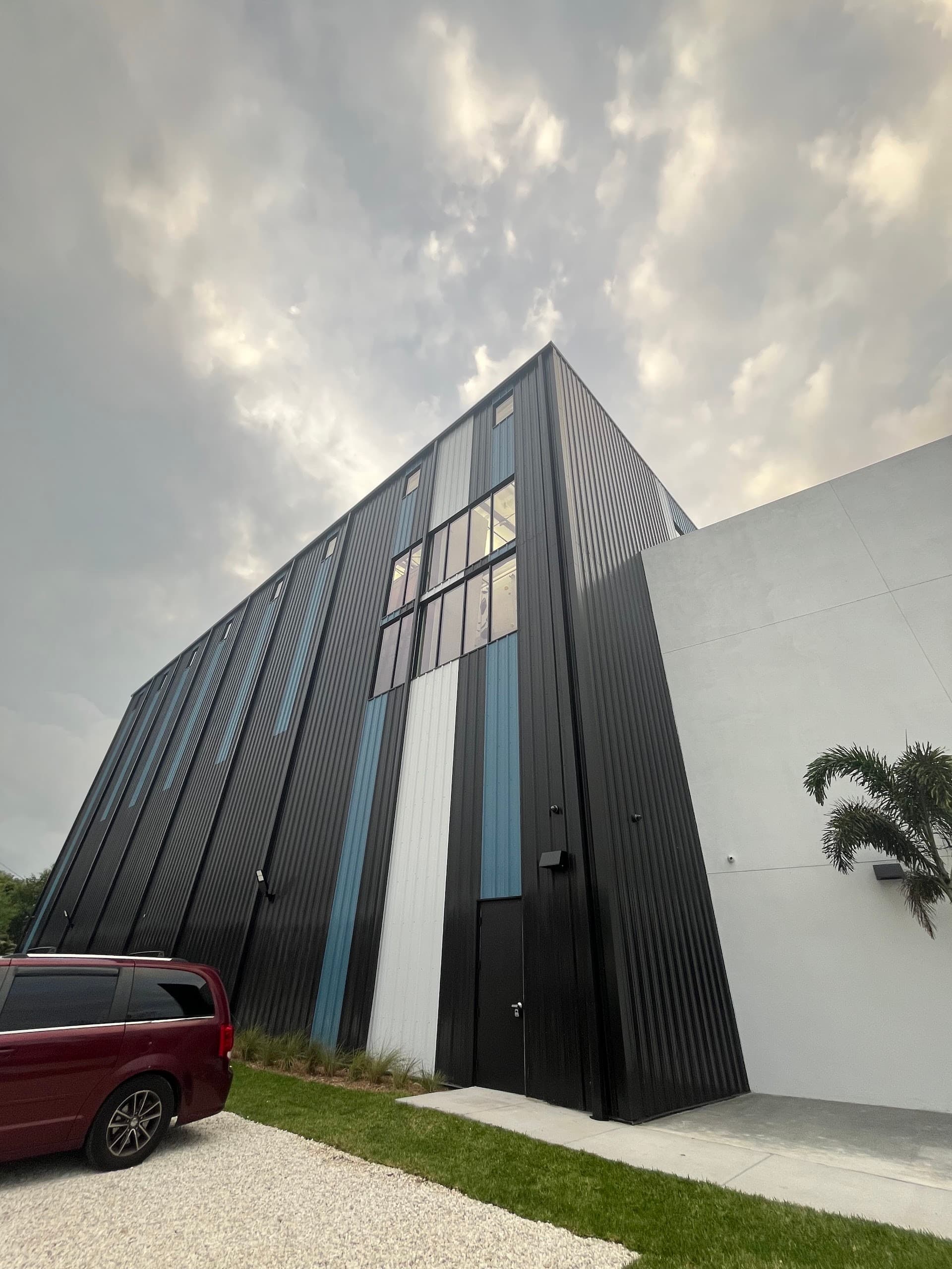 Velocity Climbing building exterior in Miami