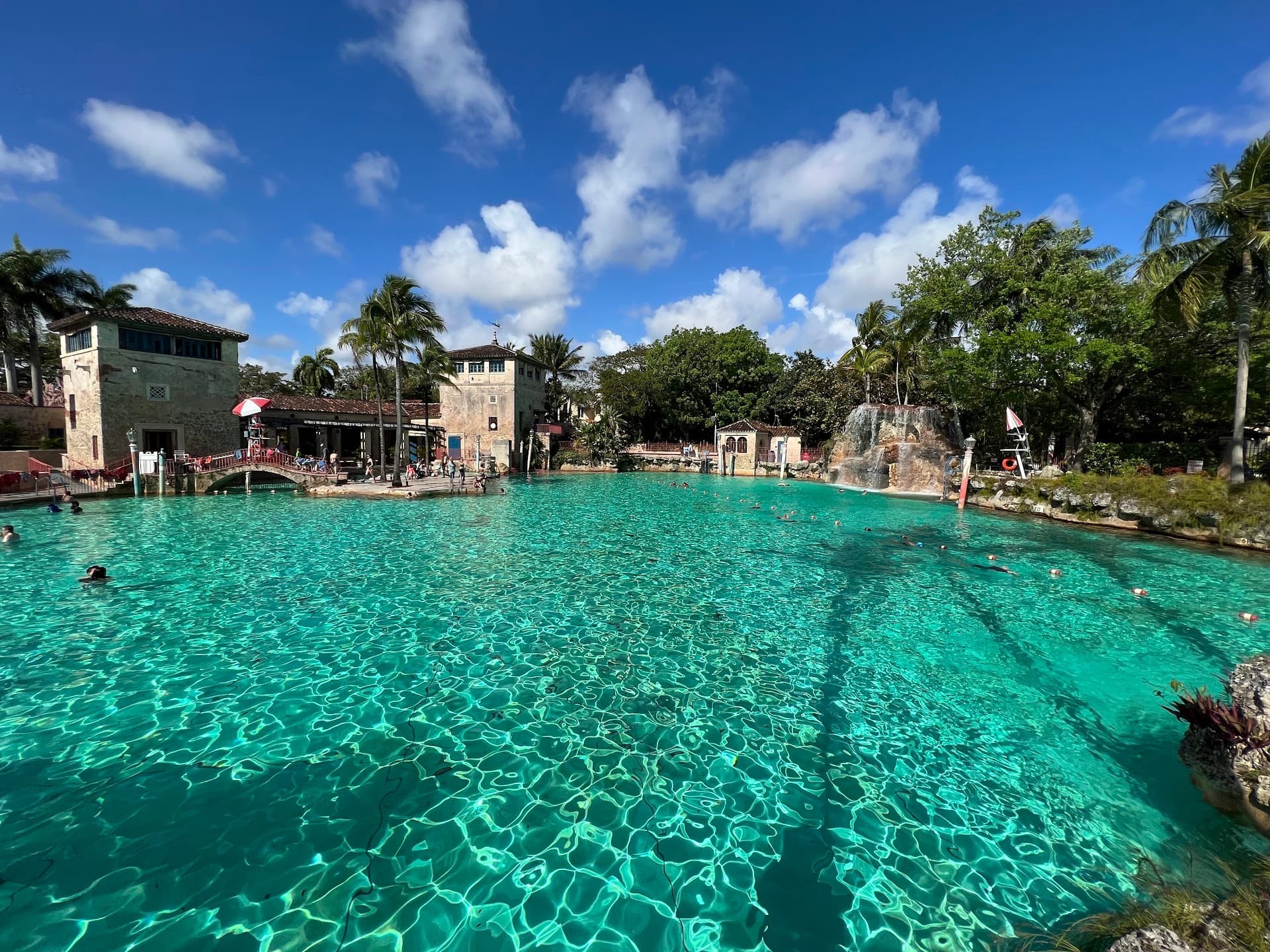 Venetian Pool in Coral Gables, beautiful water view