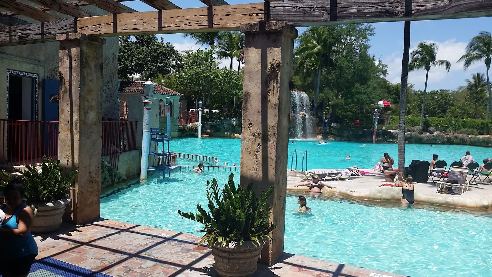 Venetian Pool exterior view in Coral Gables