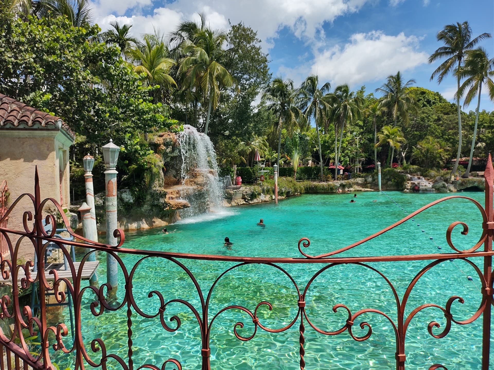 Venetian Pool in Coral Gables, scenic outdoor water feature
