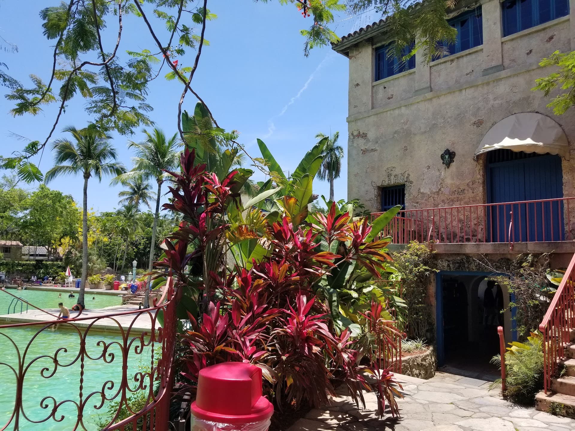Venetian Pool exterior view in Coral Gables