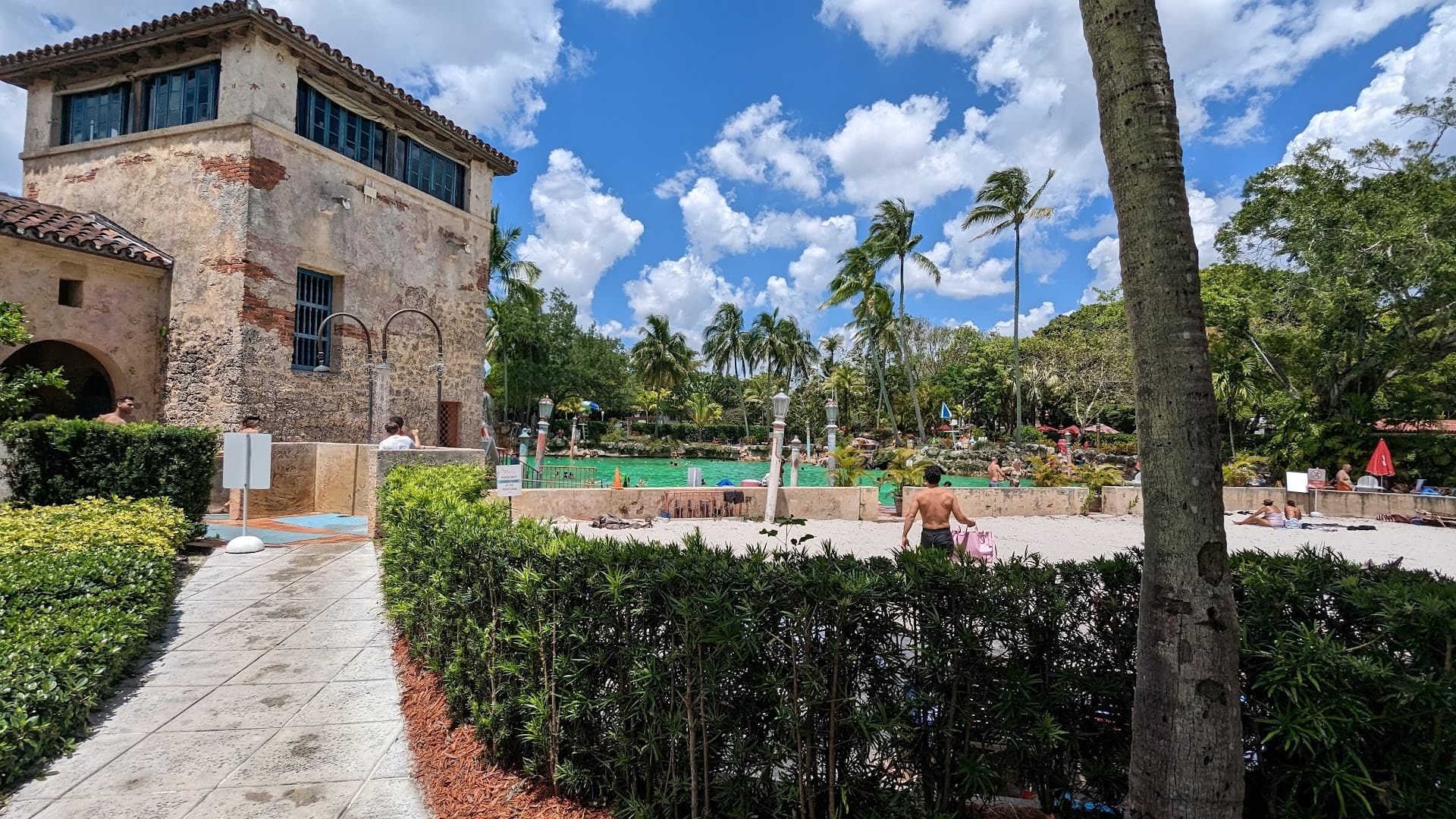 Venetian Pool in Coral Gables, beautiful outdoor scenery