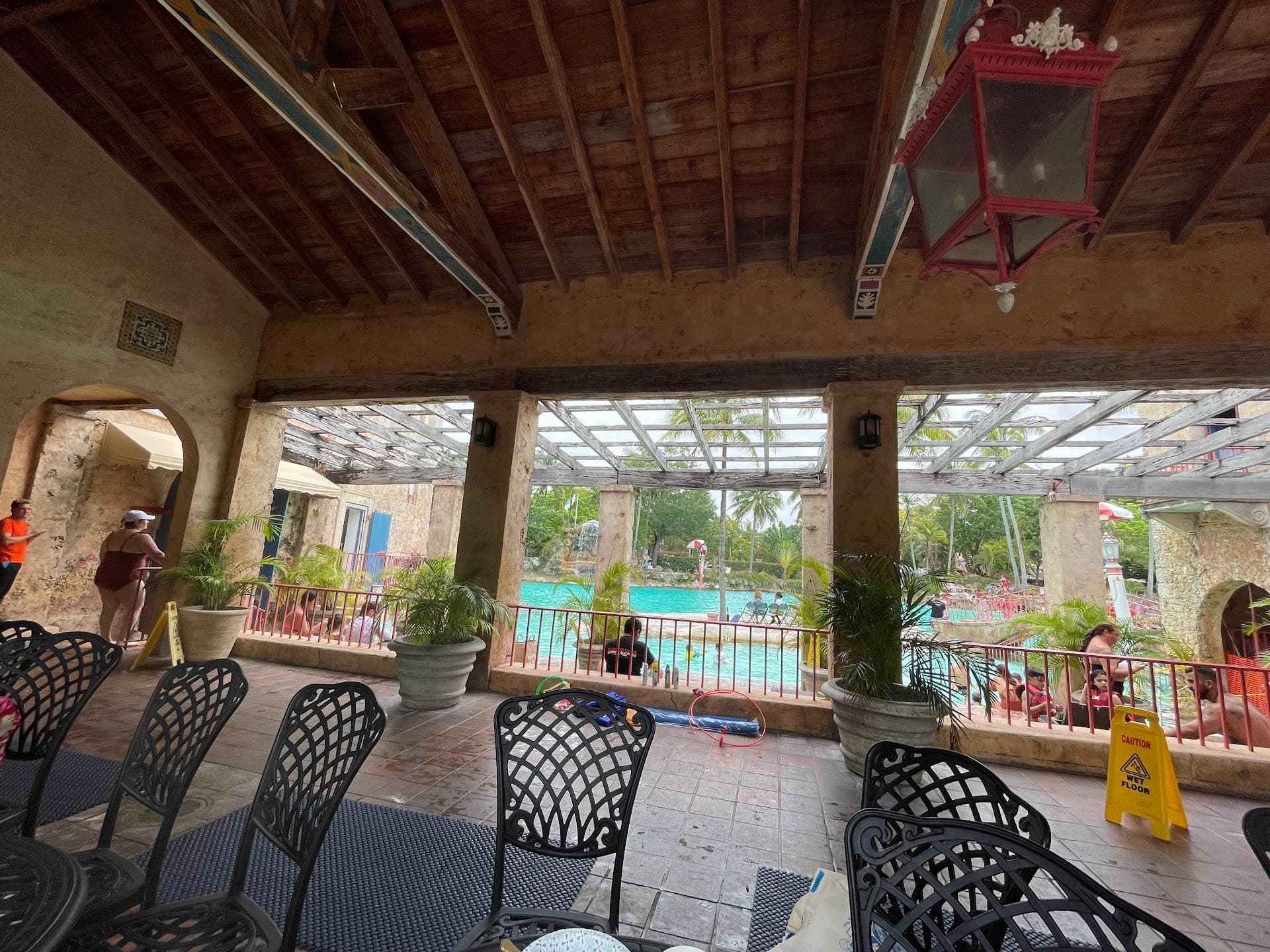 Venetian Pool interior view in Coral Gables