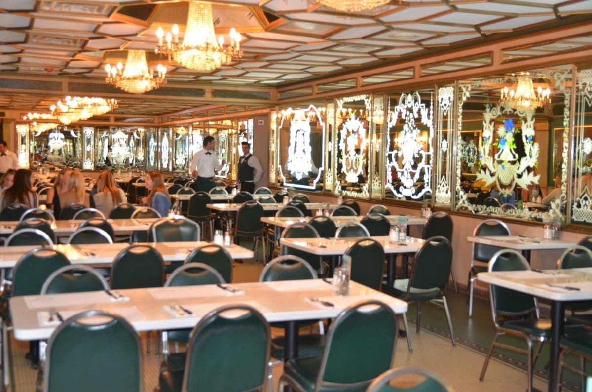 Versailles Restaurant interior dining scene in Miami