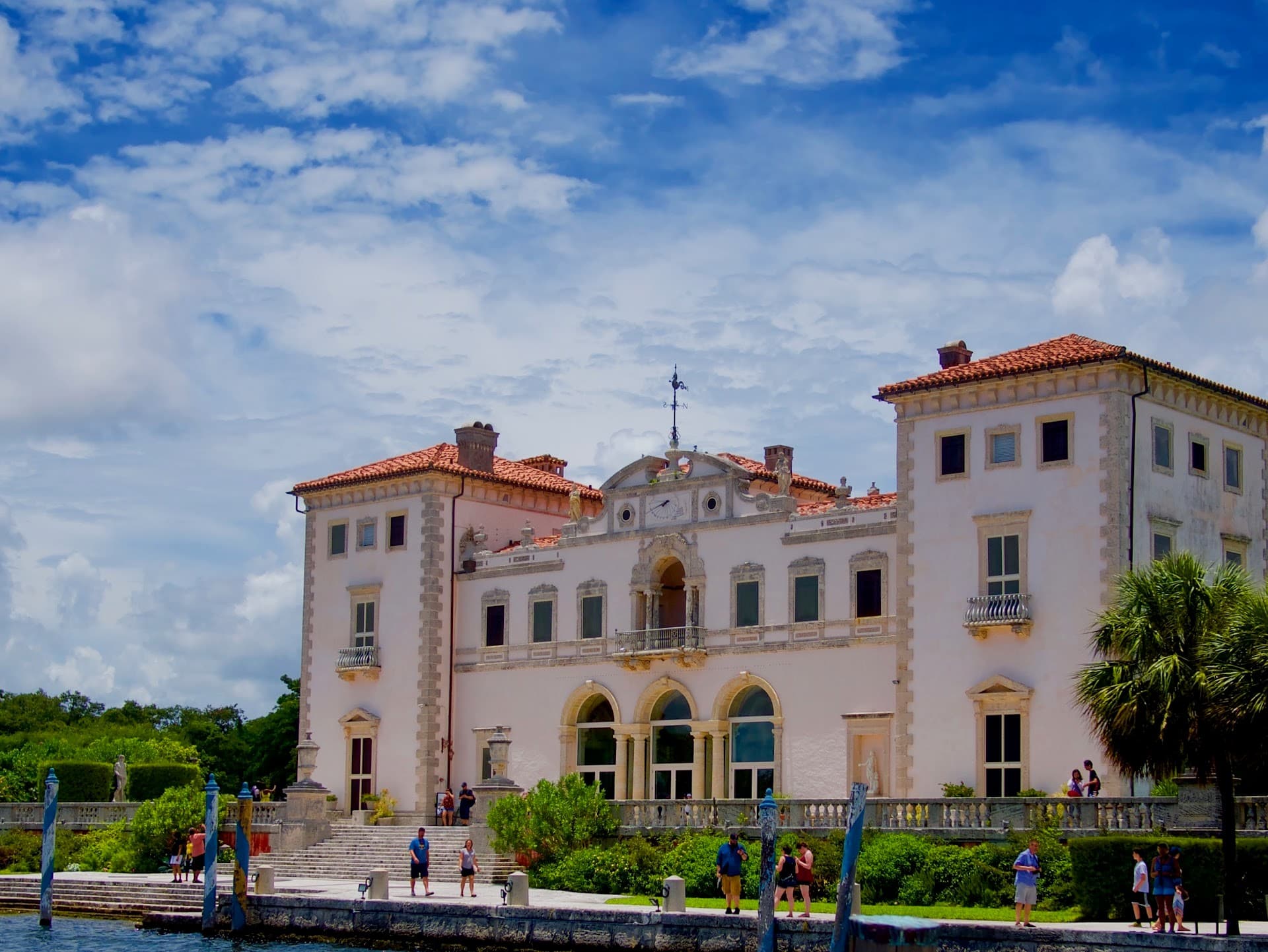 Vizcaya Museum & Gardens exterior view in Miami