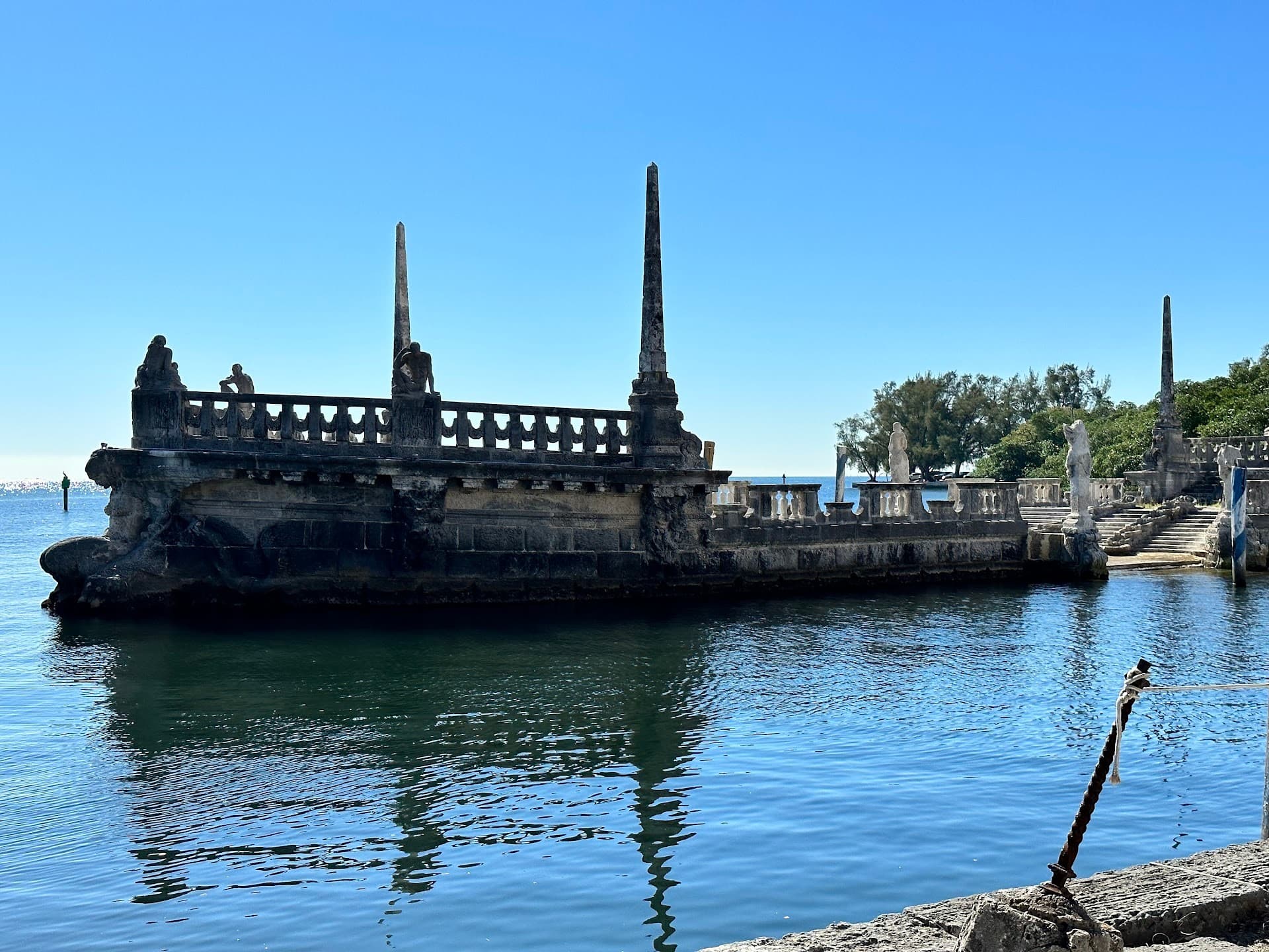 Vizcaya Museum & Gardens exterior view in Miami