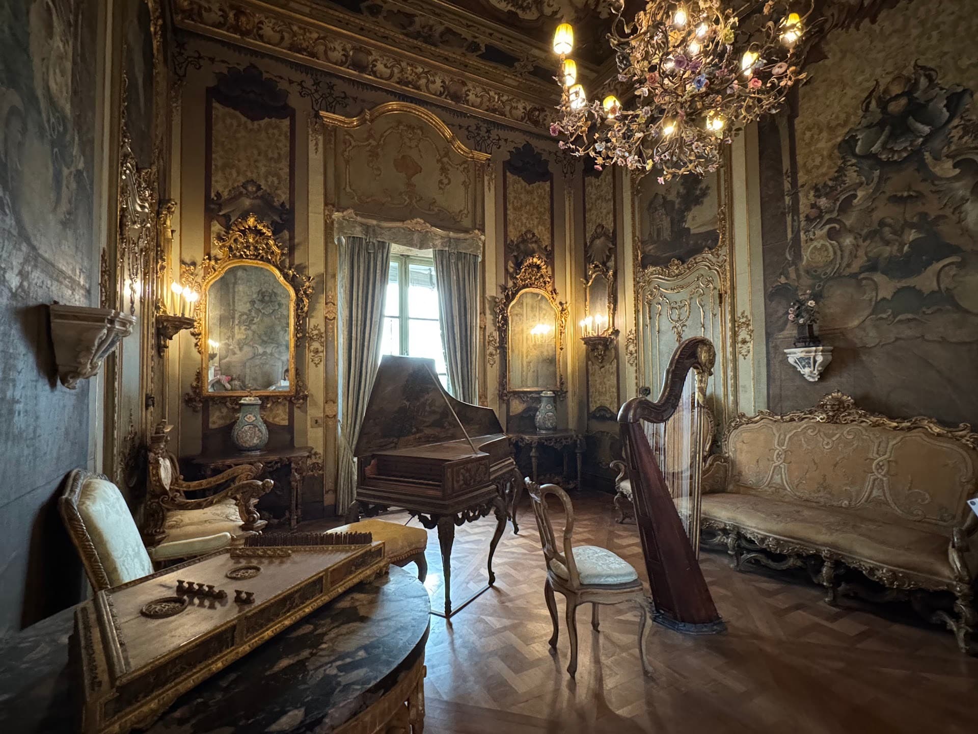 Interior view of Vizcaya Museum & Gardens in Miami