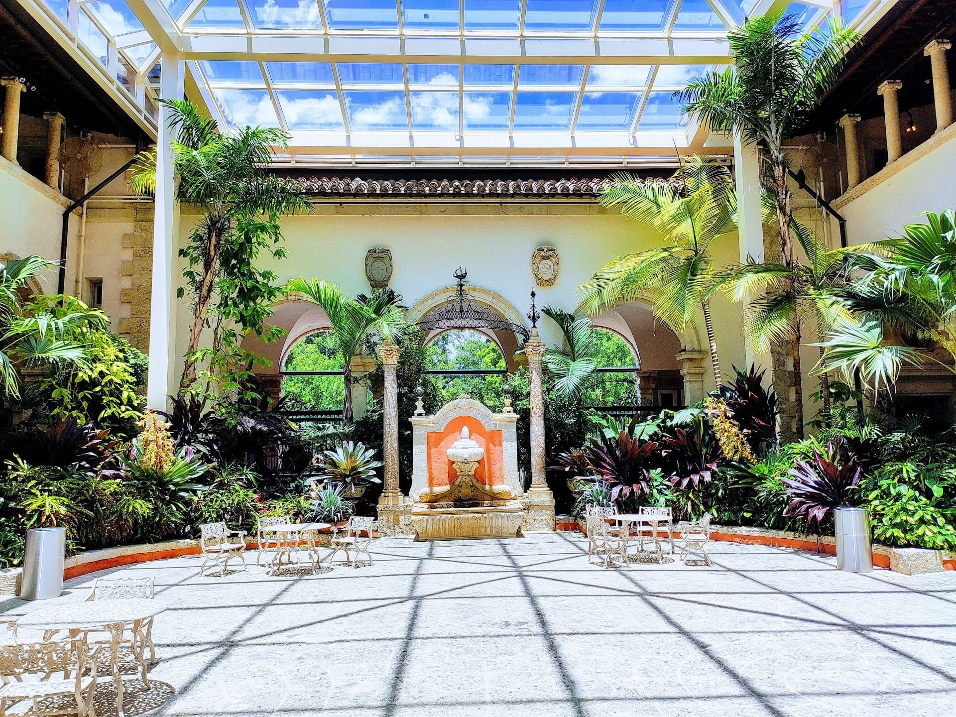 Interior view of Vizcaya Museum & Gardens in Miami