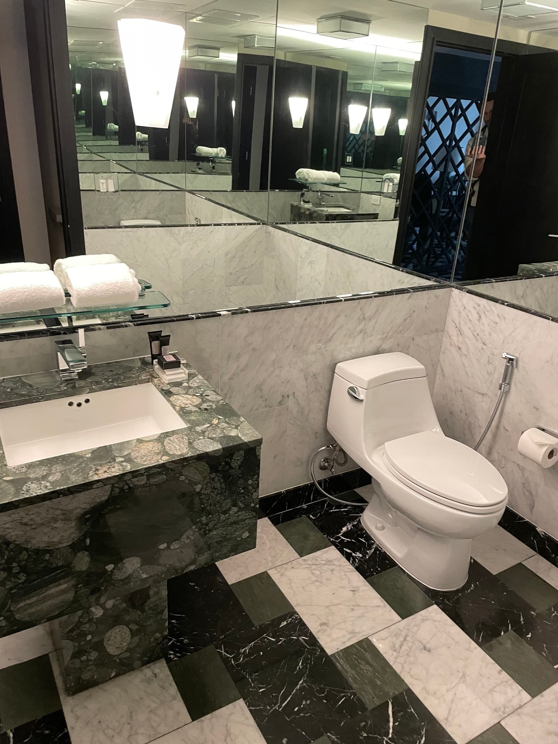 Luxurious bathroom at W Miami hotel in Miami