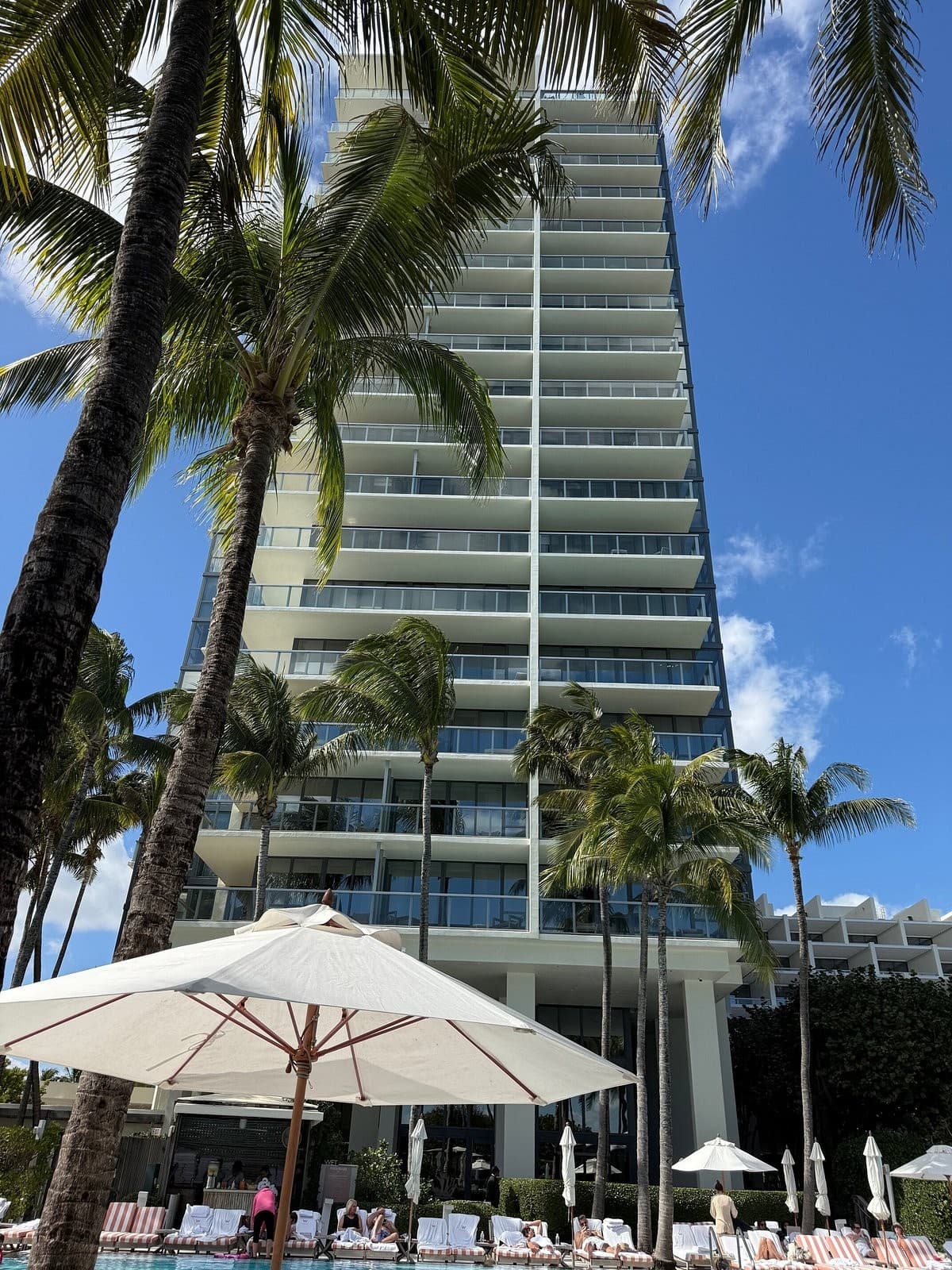 W South Beach hotel exterior in Miami Beach
