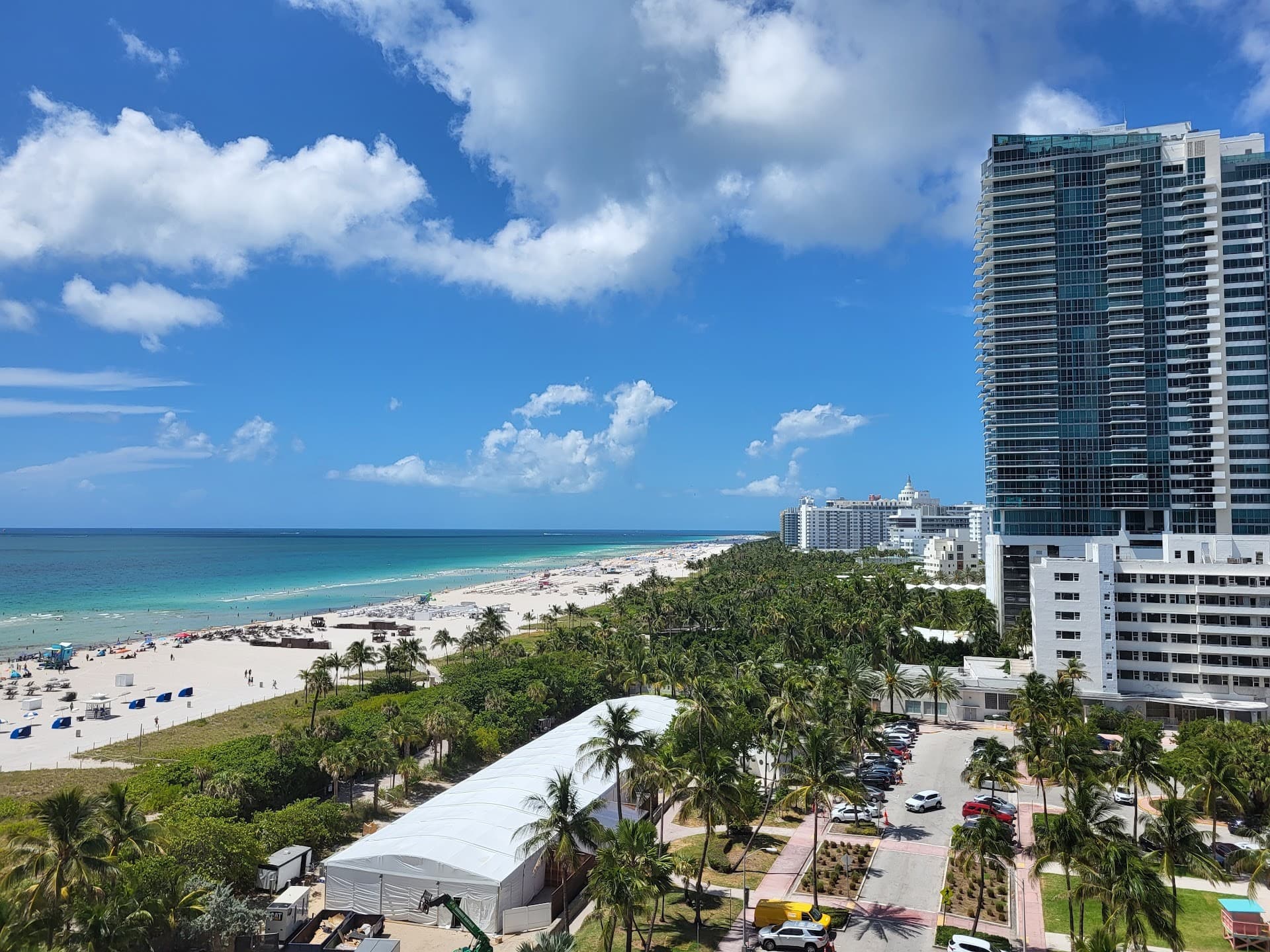 Scenic view of W South Beach in Miami Beach