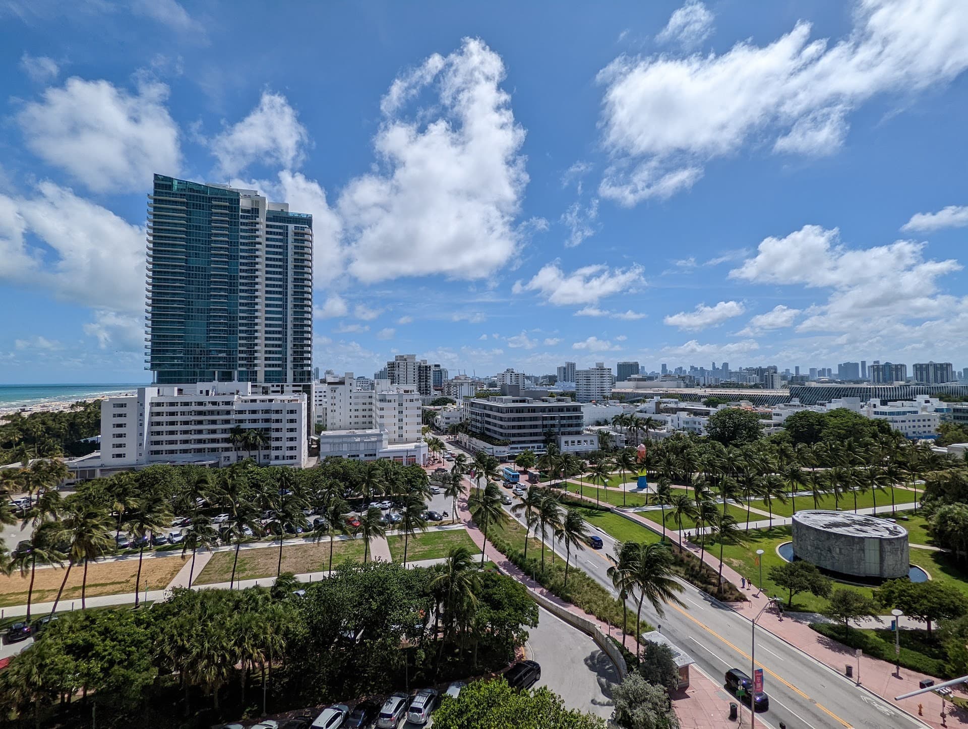 Scenic view from W South Beach in Miami Beach