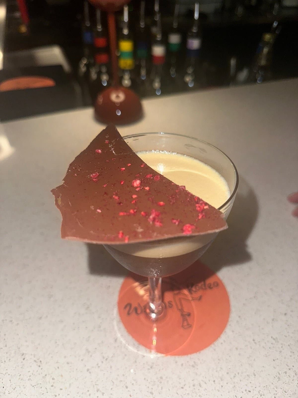 Delicious cocktail at Walrus Rodeo in Miami