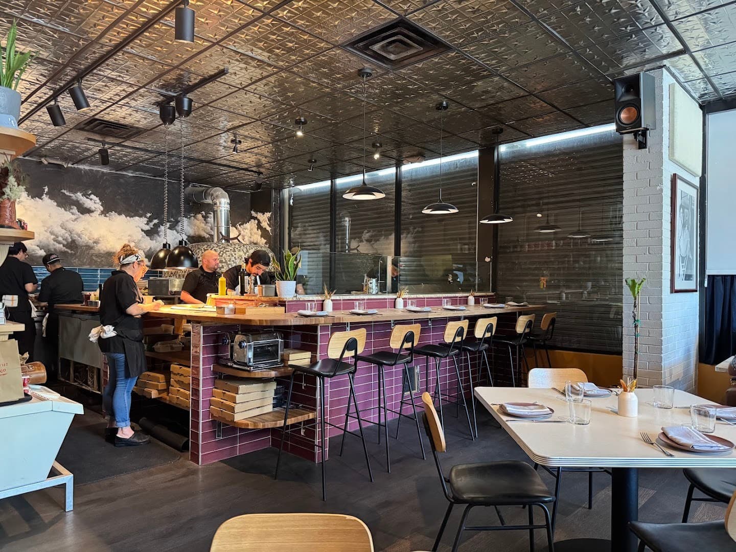 Interior view of Walrus Rodeo restaurant in Miami
