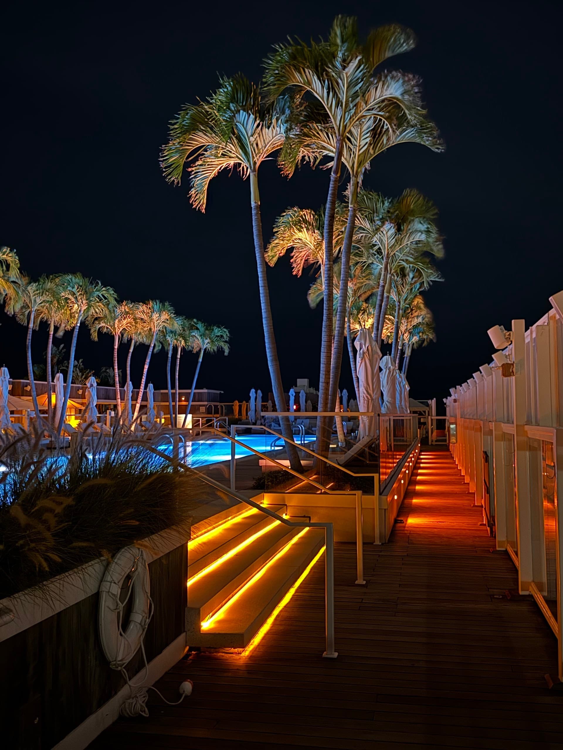 Rooftop views at Watr at the 1 Rooftop in Miami Beach