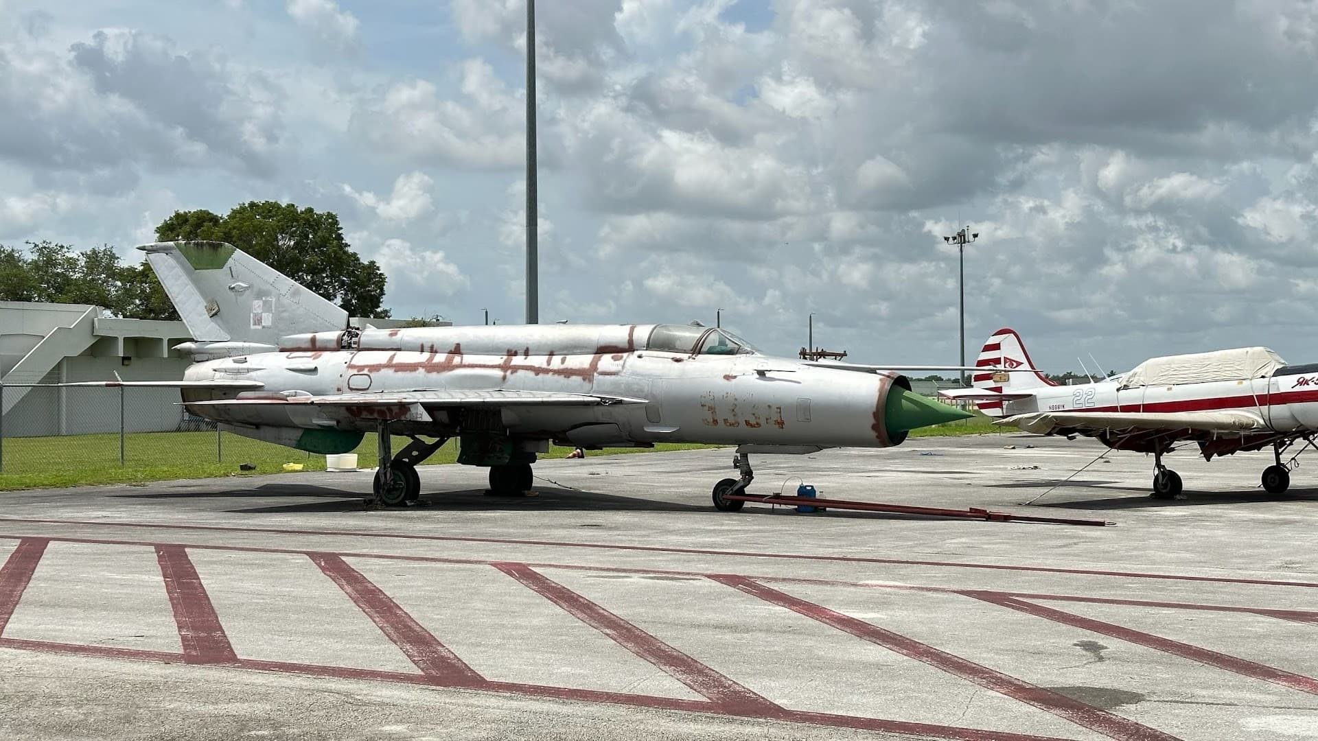 MiG-21 exhibit at Wings Over Miami Museum
